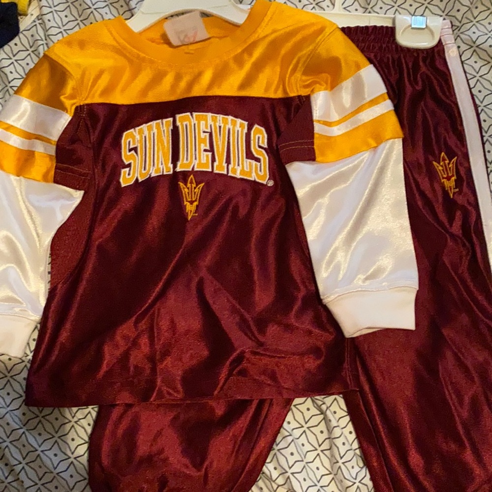 Toddler 2T Sun Devils Matching Set